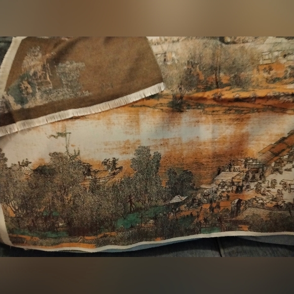 Elegant Cashmere Shawl - Picture 9 of 11